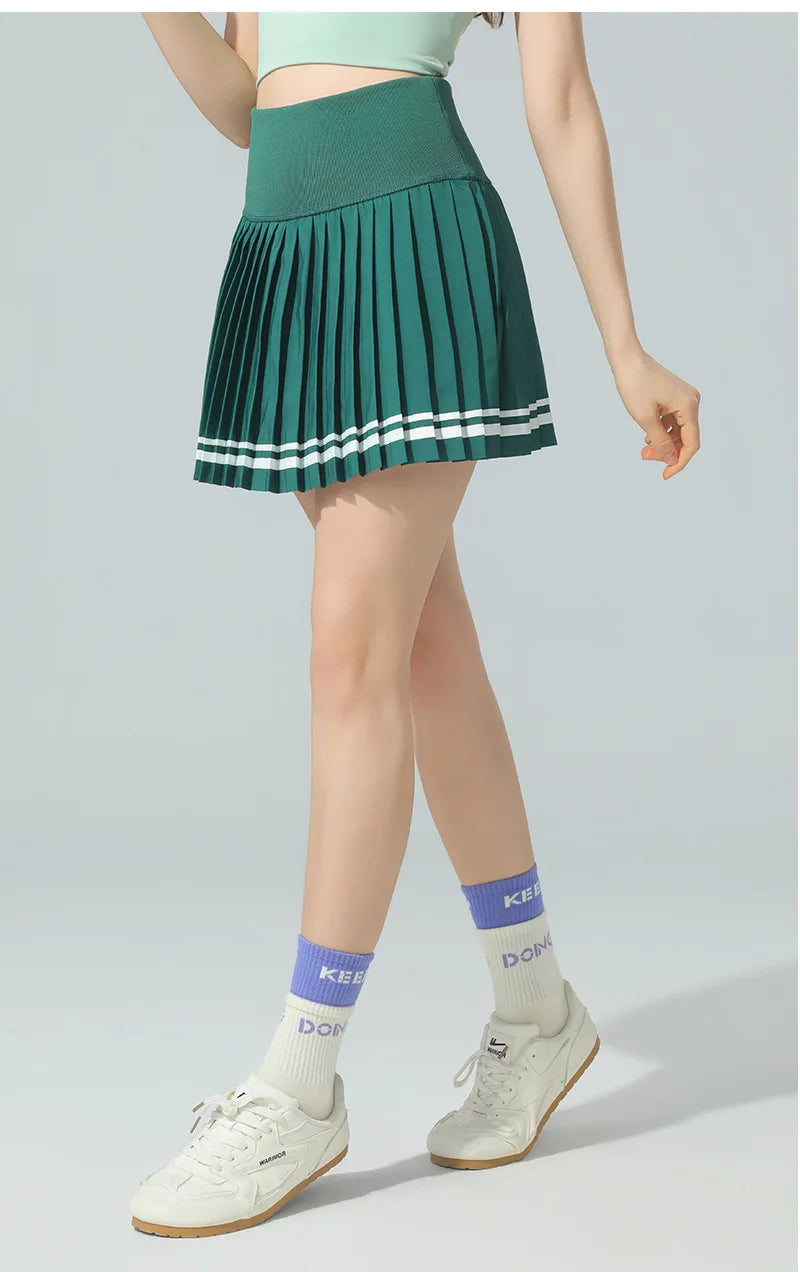 Green Tennis Skirt