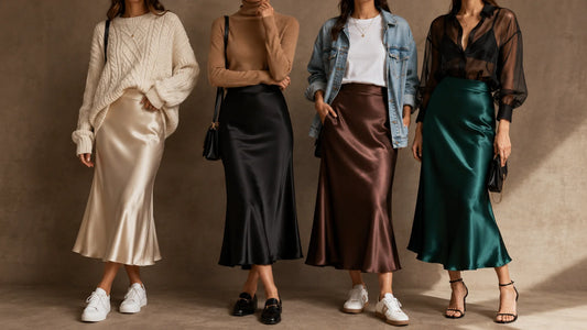 How to Style a Satin Skirt: 15 Outfit Ideas That Always Work