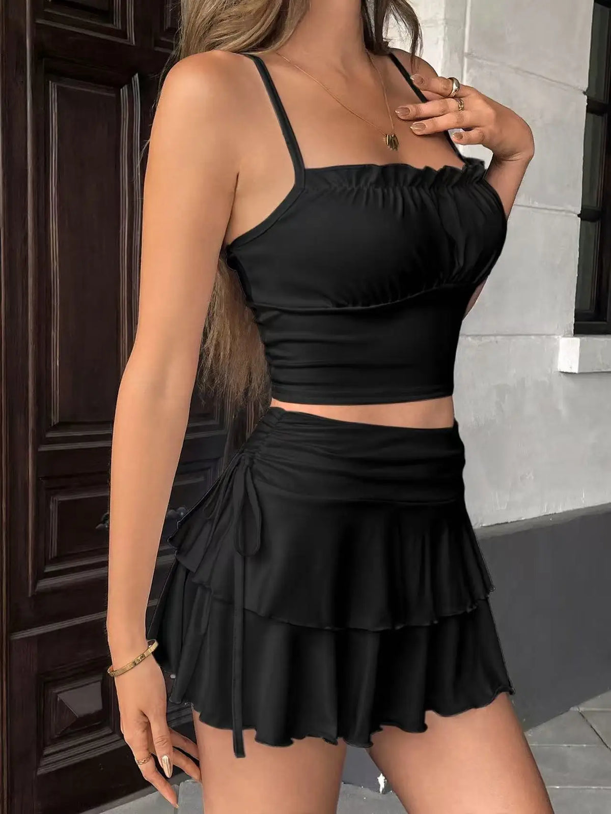 Black Cake Skirt