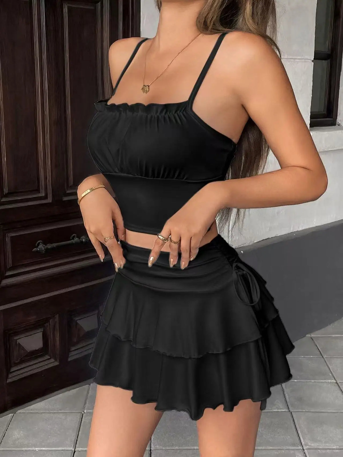 Black Cake Skirt