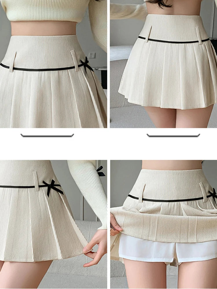 Corduroy Mini Skirt
