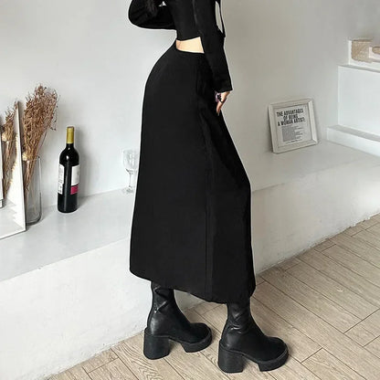 Goth Asymmetrical Skirt