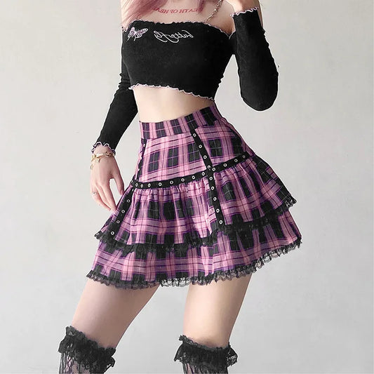 Gothic Pink Skirt