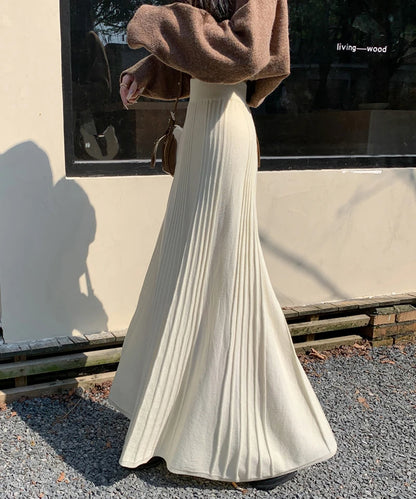 Knitted Long Skirt