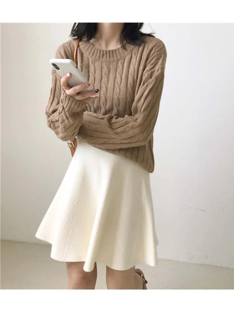 Knitted Skater Skirt