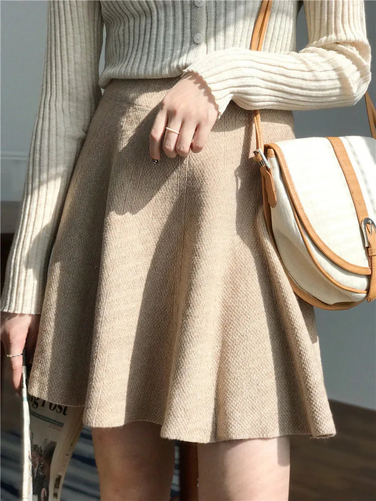 Knitted Skater Skirt