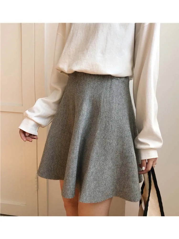 Knitted Skater Skirt