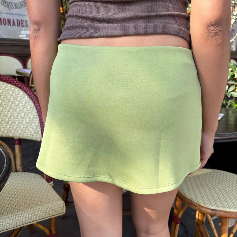 Low Waisted Mini Skirt