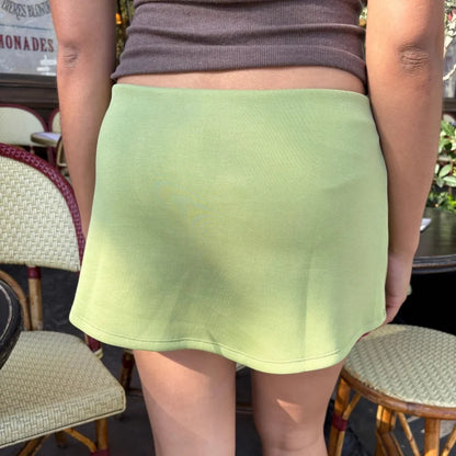 Low Waisted Mini Skirt