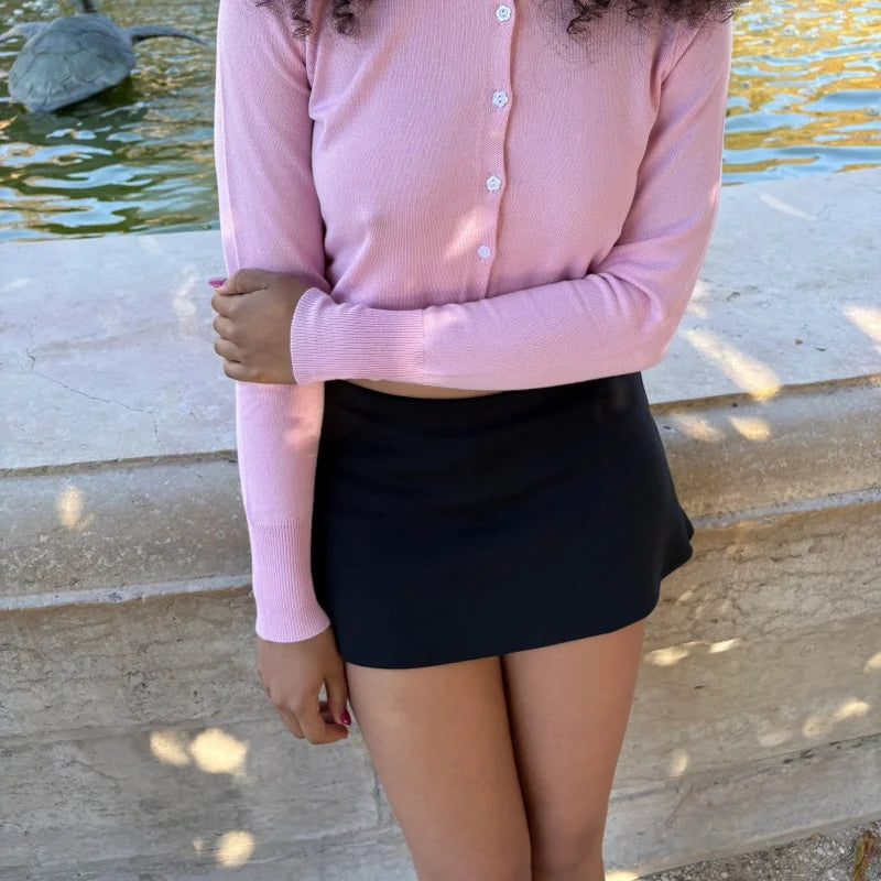 Low Waisted Mini Skirt