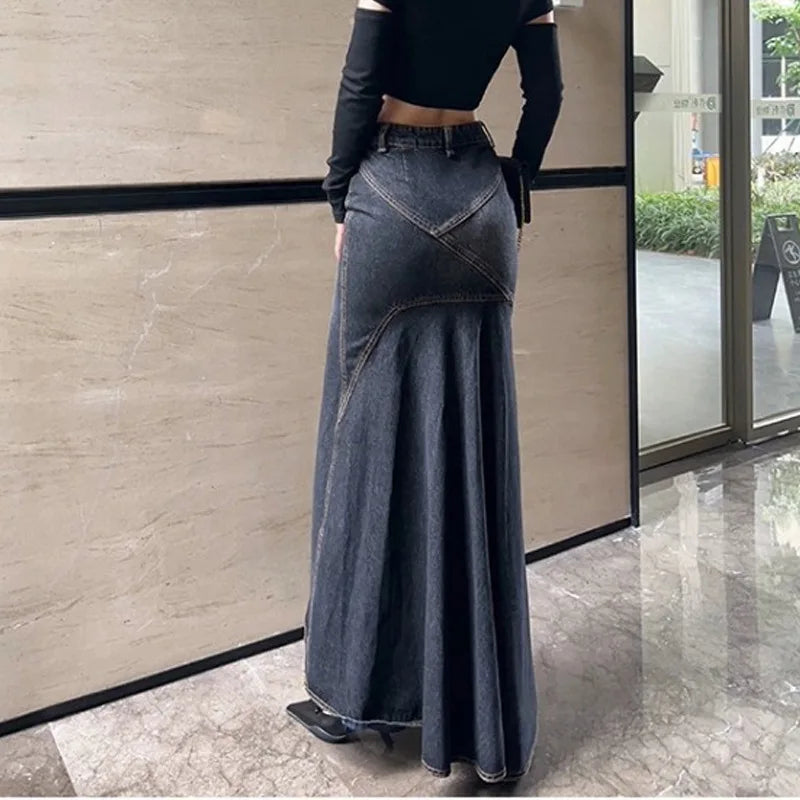 Mermaid Denim skirt