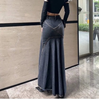 Mermaid Denim skirt
