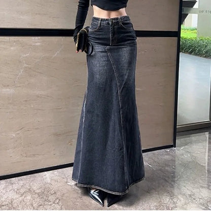 Mermaid Denim skirt