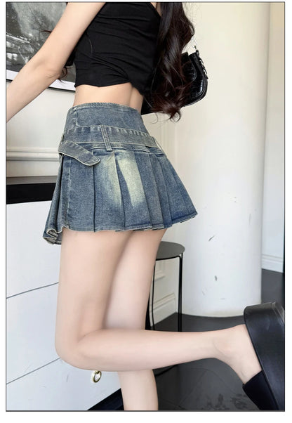 Mini Denim Skirt