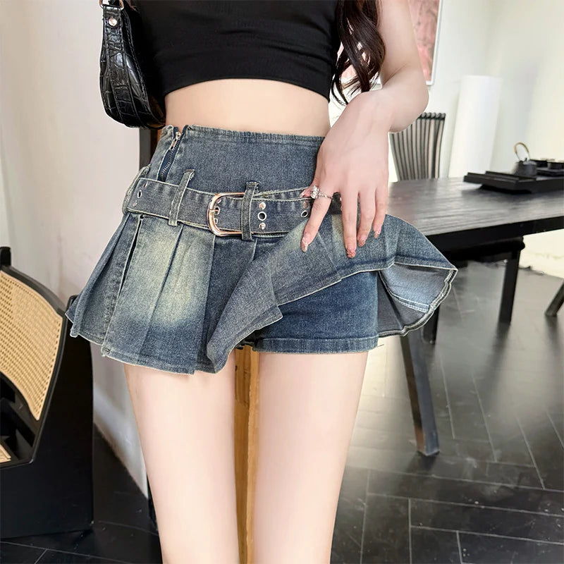 Mini Denim Skirt