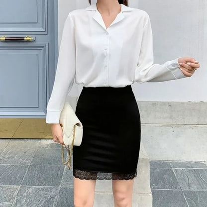 Black Bodycon Skirt