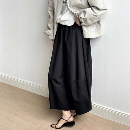 Long A Line Skirt