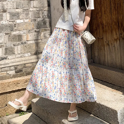 Ditsy Floral Maxi Skirt