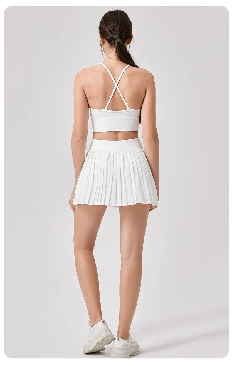 White Tennis Skirt