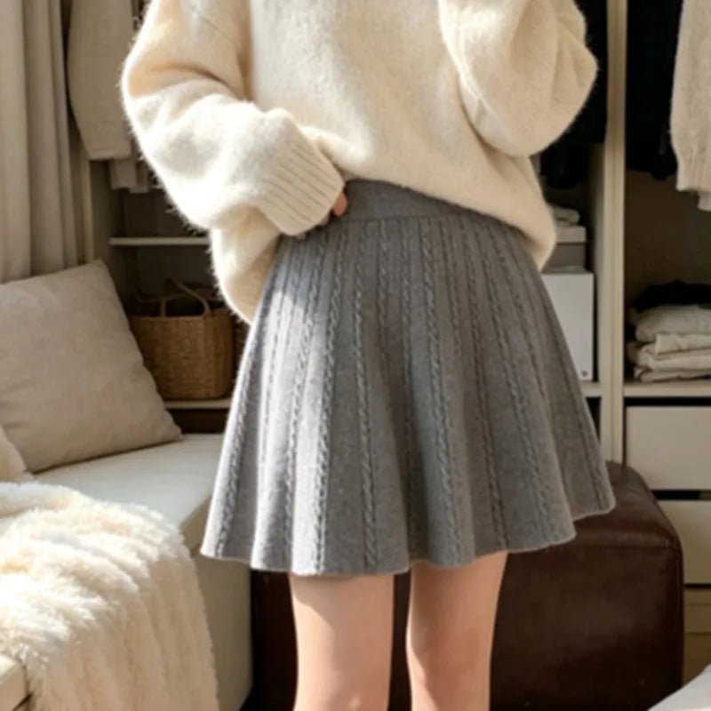 Grey Winter Skirt