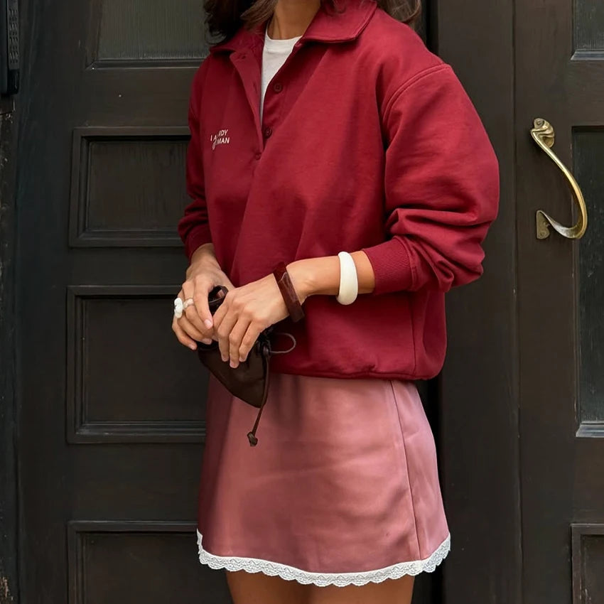 Satin Slip Short Skirt
