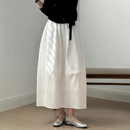 Long A Line Skirt