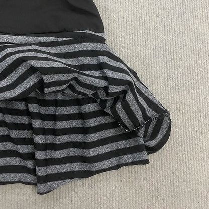 Striped Mini Skirt