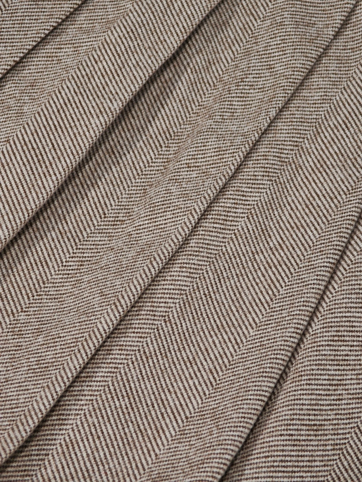 Tweed Pleated Skirt