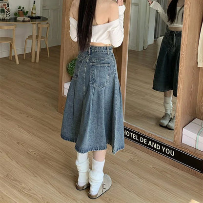 Vintage Denim Skirt
