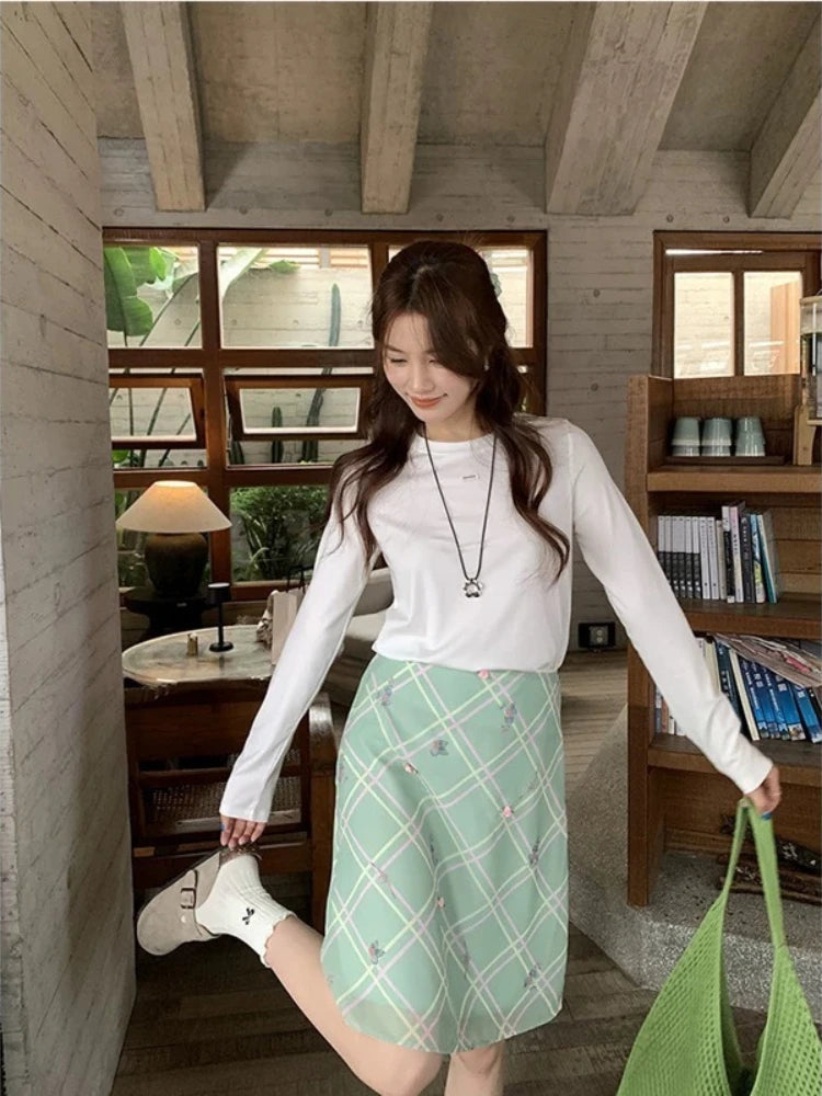 Vintage Mint Skirt