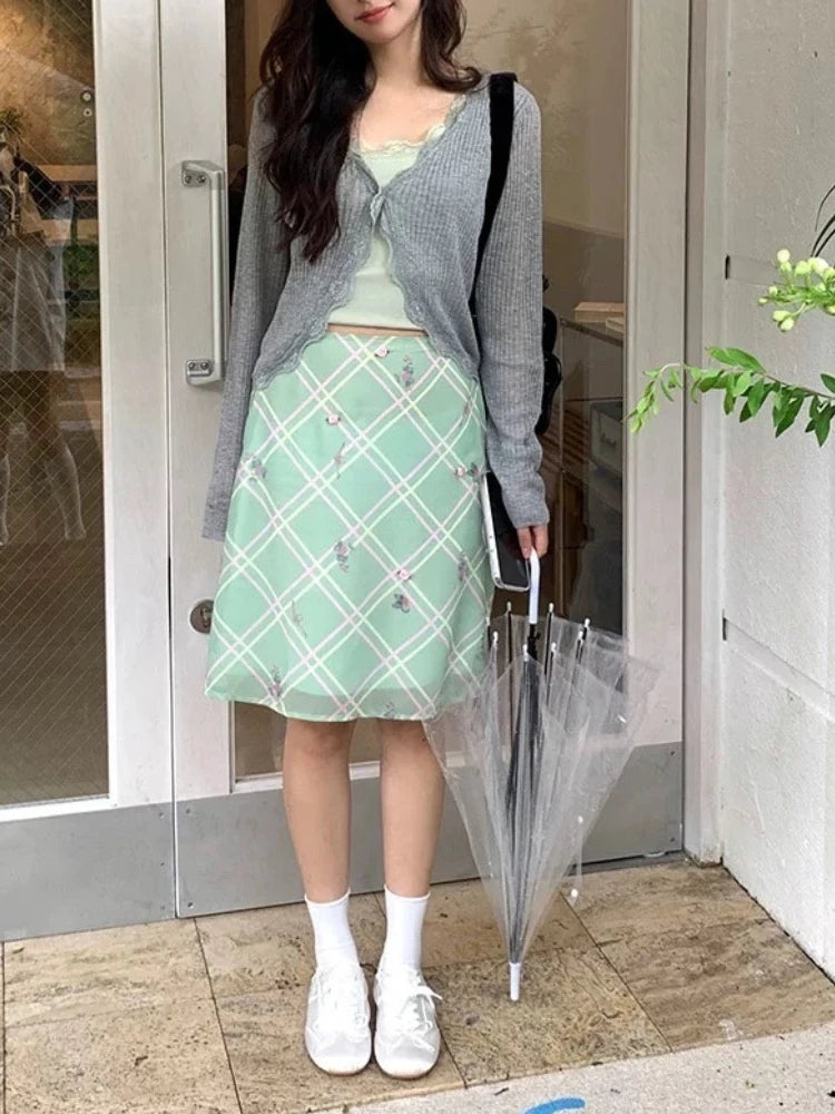 Vintage Mint Skirt