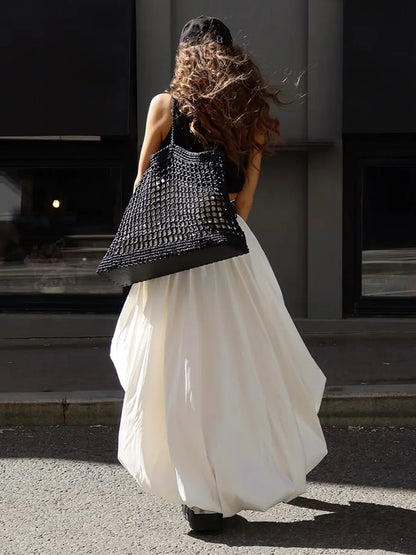 White Cotton Skirt
