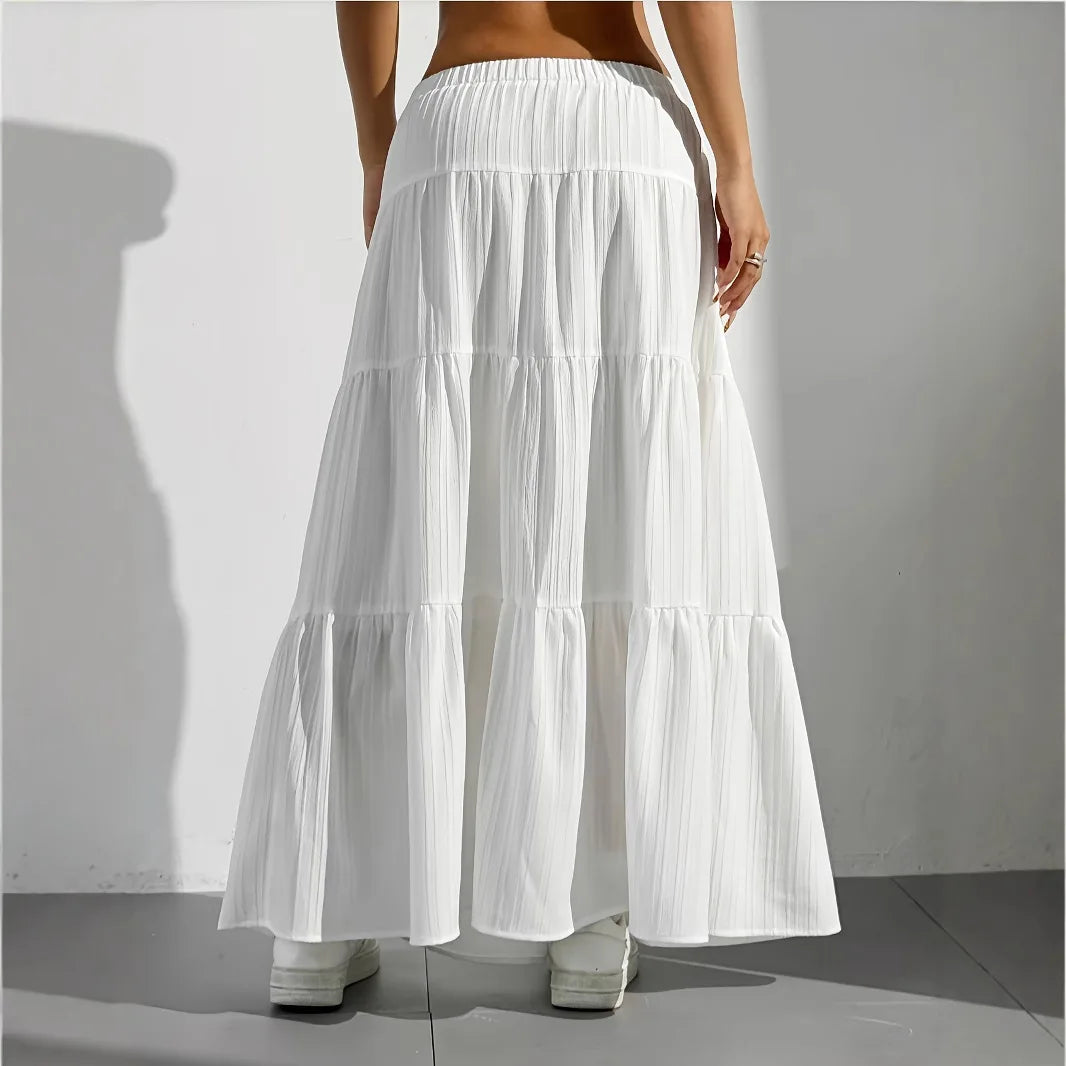 White Maxi Skirt