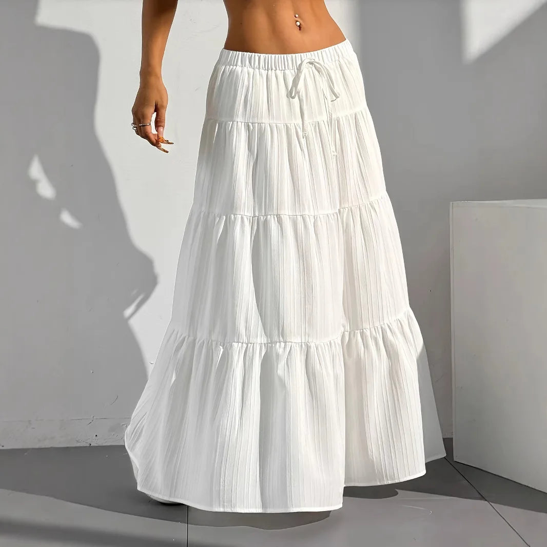 White Maxi Skirt